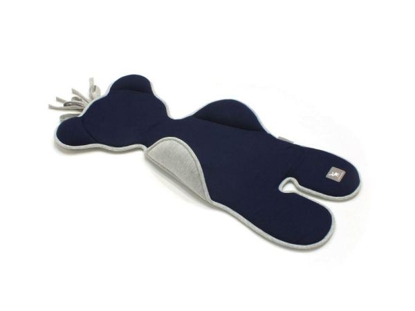 Матрас в коляску и автокресло Cottonmoose Bear 583/114/49 dark navy cotton jersey melange cotton jersey Матрас в коляску и автокресло Cottonmoose Bear 583/114/49 dark navy cotton jersey melange cotton jersey