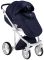 Коляска 2 в 1 Adamex Luciano jeans Y24 темно-синий