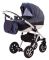 Коляска 2 в 1 Adamex Erika PIK4 темно-синій - темно-синій(рядок)