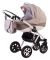 Коляска 2 в 1 Adamex Erika Len 91L капучино(меланж)-бежевый