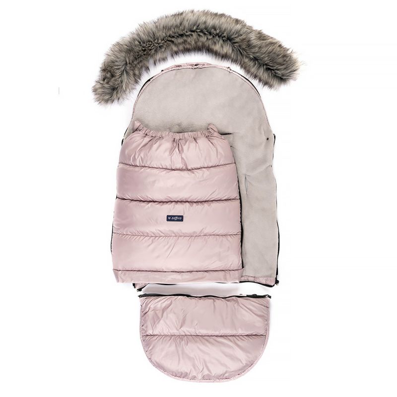 Зимовий конверт Womar (Zaffiro) GROW UP pink (рожева пудра)