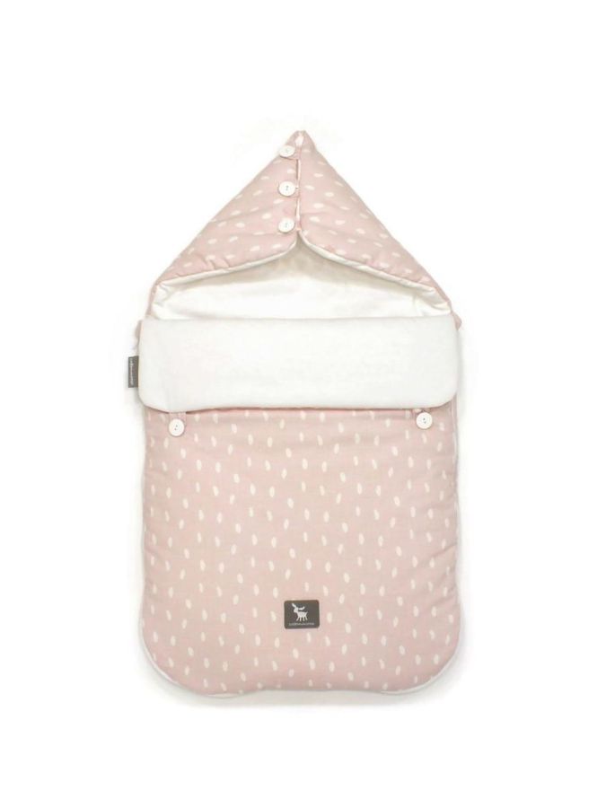 Универсальный конверт в коляску и автокресло Cottonmoose Pooh 330/132/51 rain pink cotton white cotton jersey
