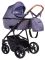 Коляска 2 в 1 Bair Cross CR-04 графит джинс (с синим отливом)