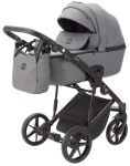 Коляска 2 в 1 Adamex Mobi Air (Thermo) ECO шкіра 100% PS-108