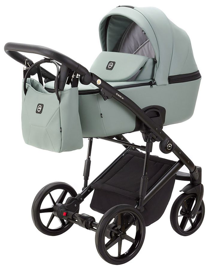 Коляска 2 в 1 Adamex Mobi Air (Thermo) ECO шкіра 100% SA-20