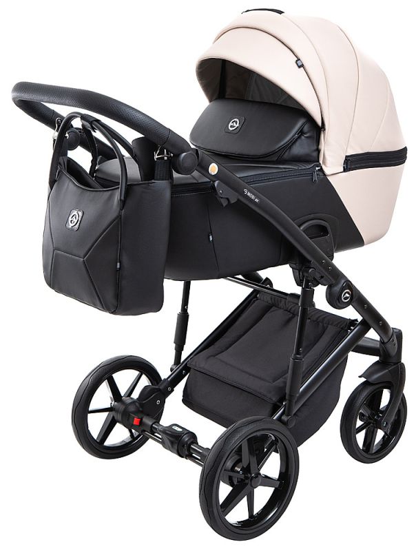 Коляска 2 в 1 Adamex Mobi Air (Thermo) ECO кожа 100% SD-35