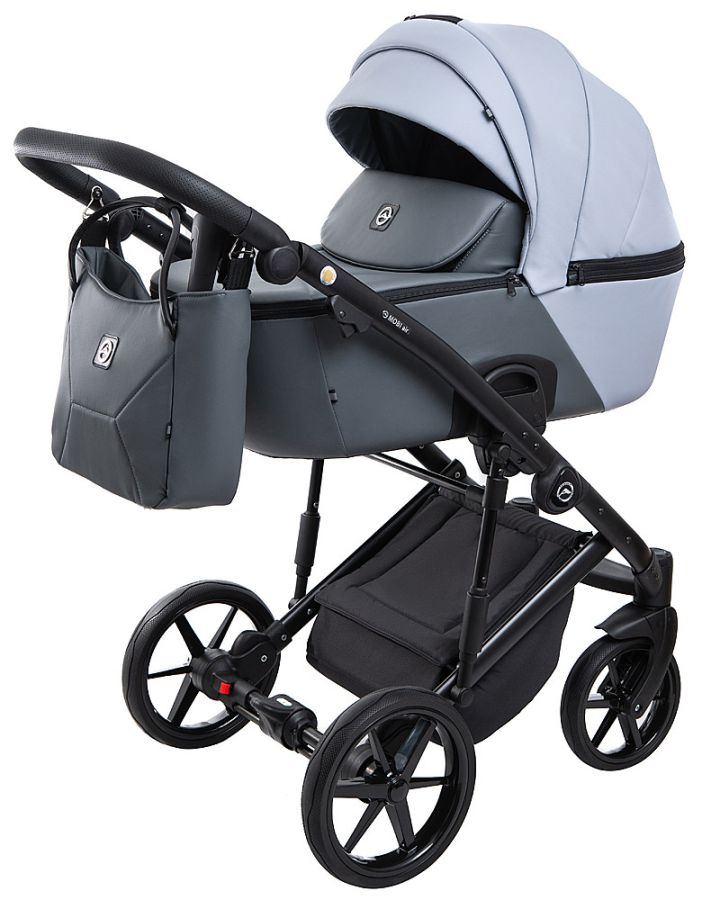 Коляска 2 в 1 Adamex Mobi Air (Thermo) ECO кожа 100% SD-37