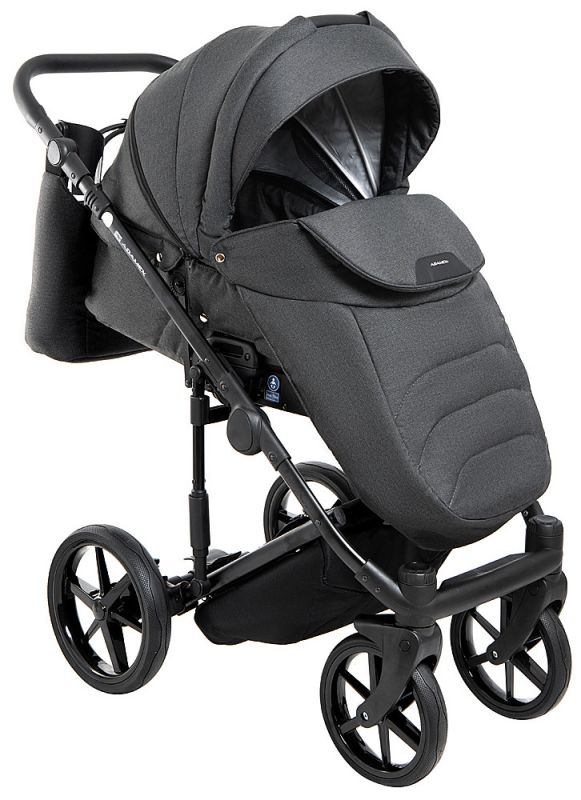 Коляска 2 в 1 Adamex Porto Light Tip TK-79 чорний