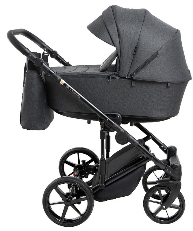 Коляска 2 в 1 Adamex Porto Light Tip TK-79 чорний