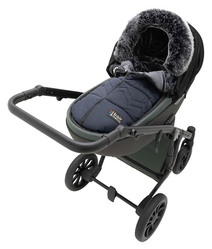 Зимовий конверт Bair Alaska Thermo  темно-синій (indigo blue)