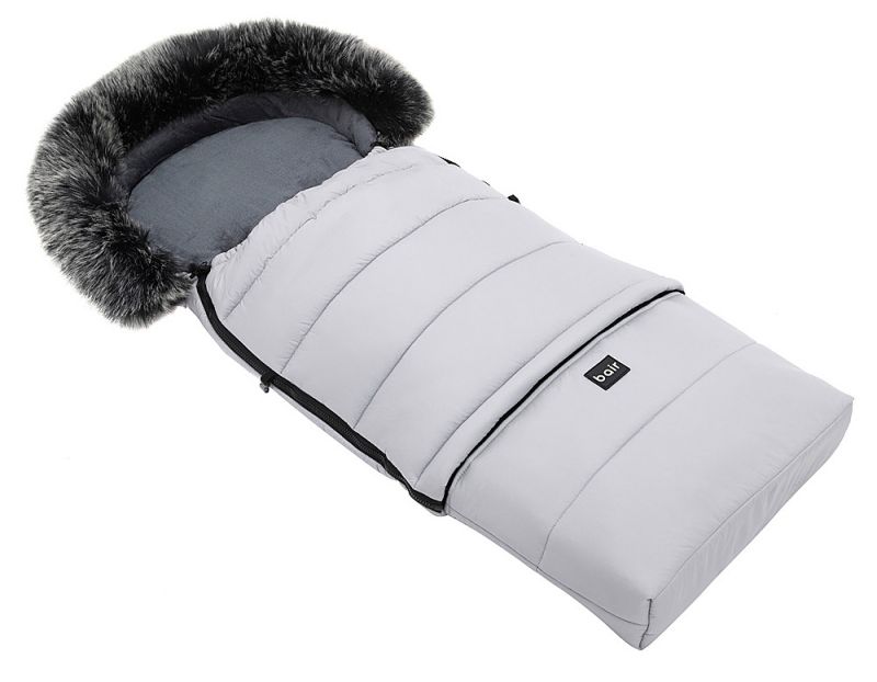Зимовий конверт Bair Arctic з подовженням  сірий (owl grey)