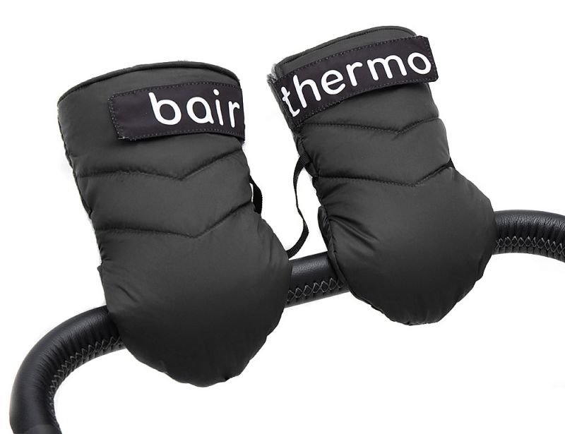 Рукавицы Bair Thermo Mittens  черный (black noire)