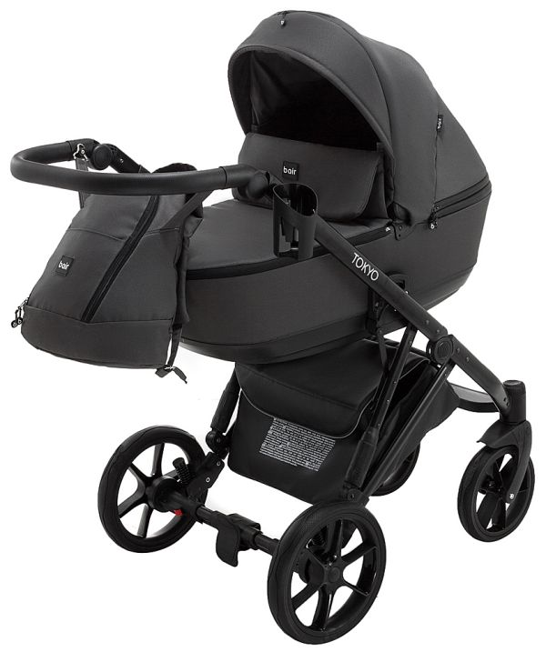 Коляска 2 в 1 Bair Tokyo Soft 37 графит