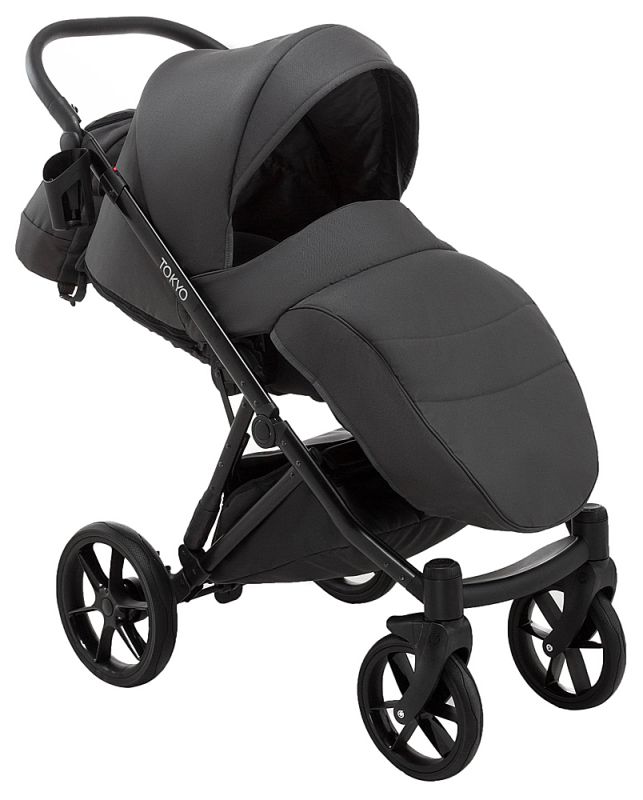 Коляска 2 в 1 Bair Tokyo Soft 37 графит