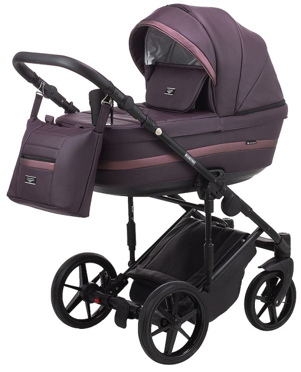 Коляска 2 в 1 Adamex Rimini ECO шкіра 100% RI-236