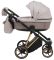 Коляска 2 в 1 Adamex Belissa ECO кожа 100% SA-4 темно-серый