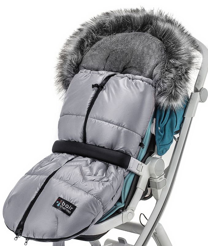 Зимовий конверт Bair Alaska Thermo темно-сірий