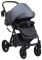 Коляска 2 в 1 Bair Next кожа 100% 19 графит (перламутр)