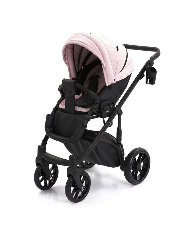 Коляска 2 в 1 Kidex K-Style Pink Handle Brown