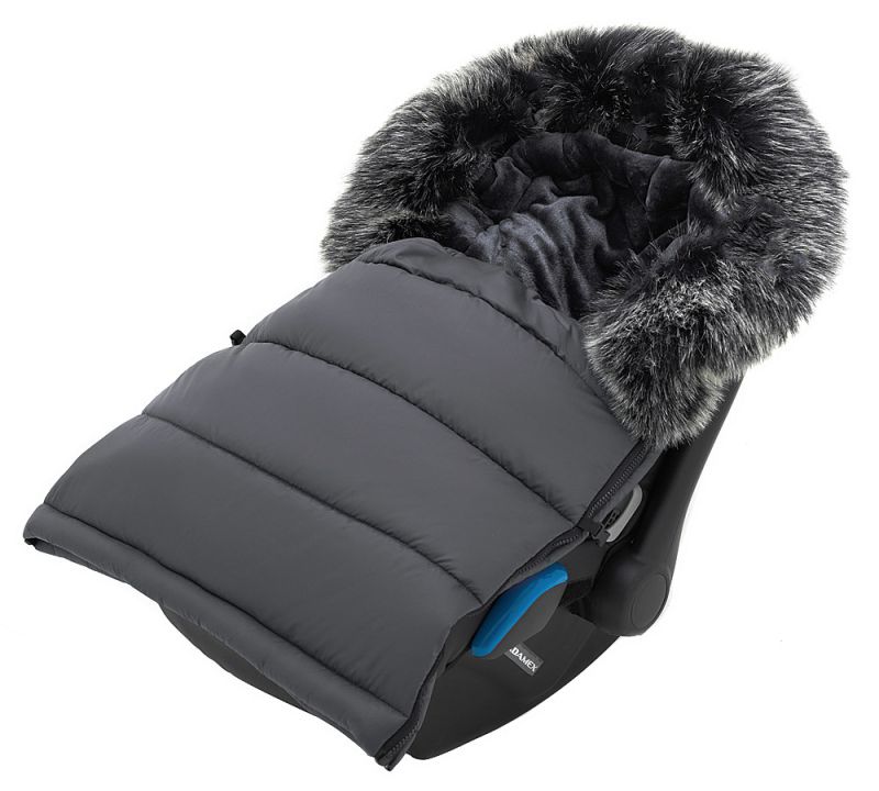 Зимовий конверт Bair Arctic з подовженням  графіт (smoke graphite)