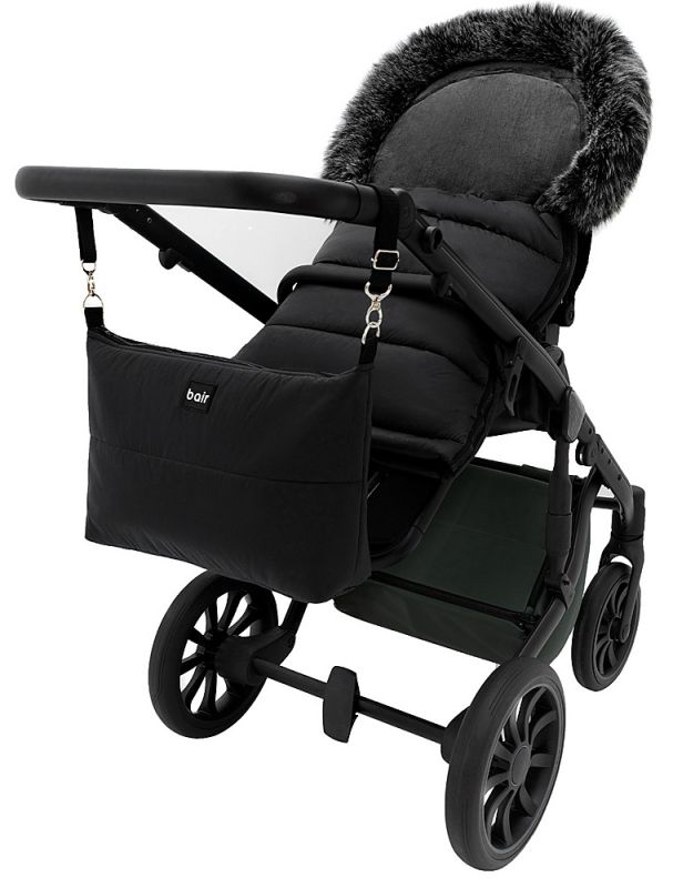 Зимовий конверт Bair Arctic з подовженням  чорний (black noire)