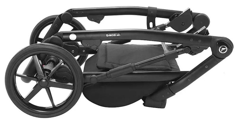 Коляска 2 в 1 Adamex Mobi Air (Thermo) ECO шкіра 100% SD-34