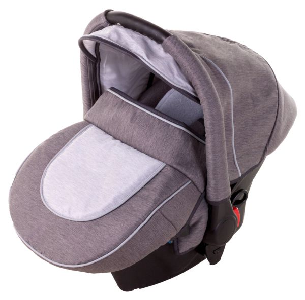 Автокрісло Adamex Carlo Len сірий - світло-сірий