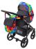 Коляска 2 в 1 Bair City Special 24 разноцветный (калейдоскоп)