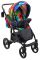 Коляска 2 в 1 Bair City Special 24 різнокольоровий колейдоскоп