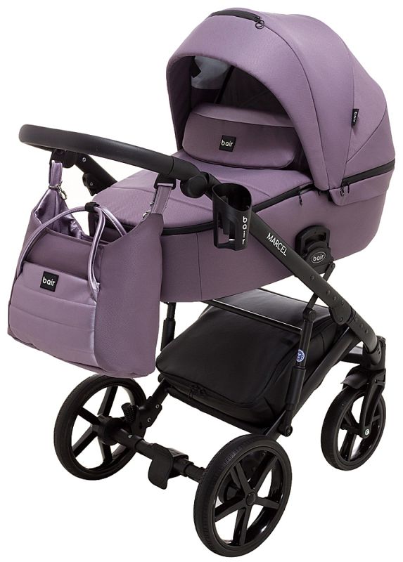 Коляска 2 в 1 Bair Marcel Soft BM-42 сирень Коляска 2 в 1 Bair Marcel Soft BM-42 сирень