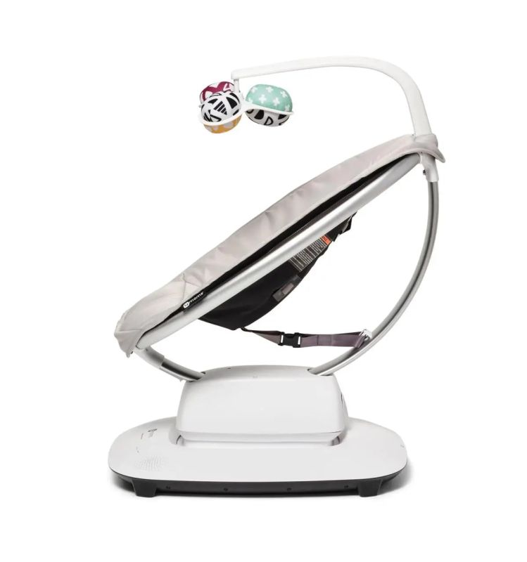 Крісло-гойдалка 4moms MamaRoo 5.0 Grey Classic