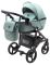 Коляска 2 в 1 Bair City кожа 100% 79 нефрит