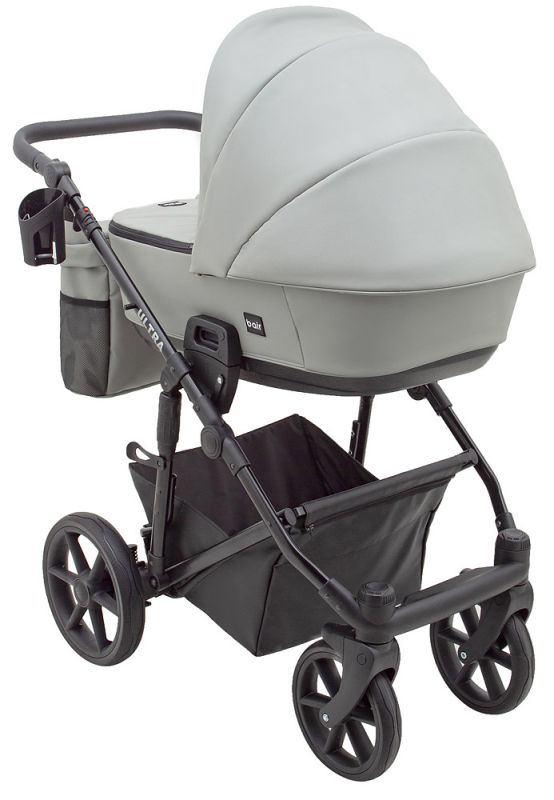 Коляска 2 в 1 Bair Ultra ECO U-45 светло-серый