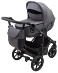 Коляска 2 в 1 Bair Ultra Soft U-219 графит