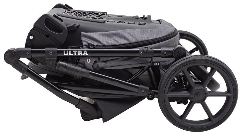 Коляска 2 в 1 Bair Ultra Soft U-219 графит