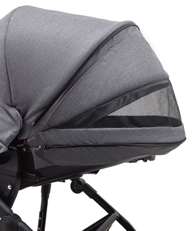 Коляска 2 в 1 Bair Ultra Soft U-219 графит