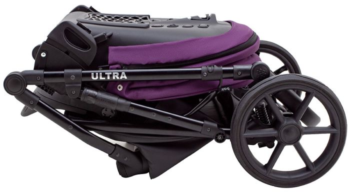 Коляска 2 в 1 Bair Ultra Soft U-817 фиолетовый