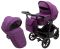 Коляска 2 в 1 Bair Ultra Soft U-817 фиолетовый