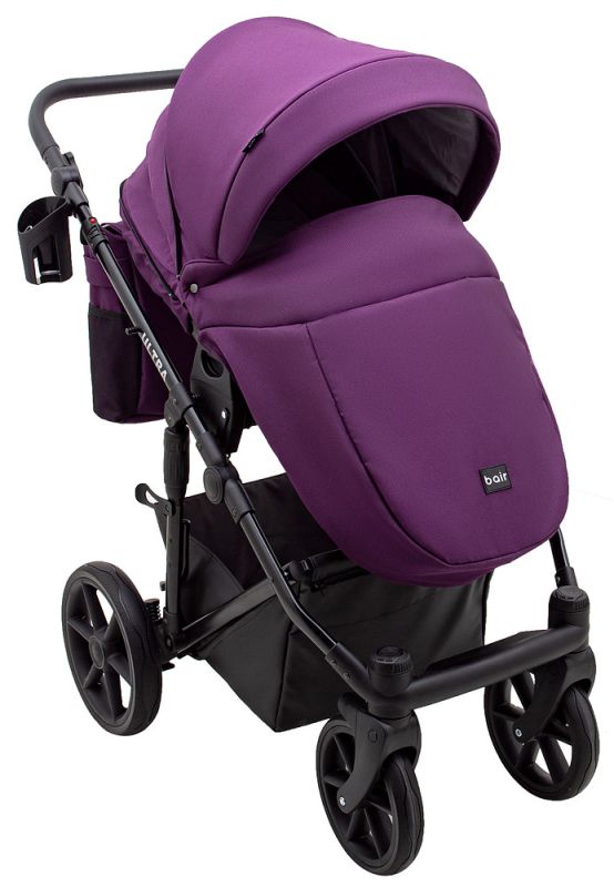 Коляска 2 в 1 Bair Ultra Soft U-817 фиолетовый
