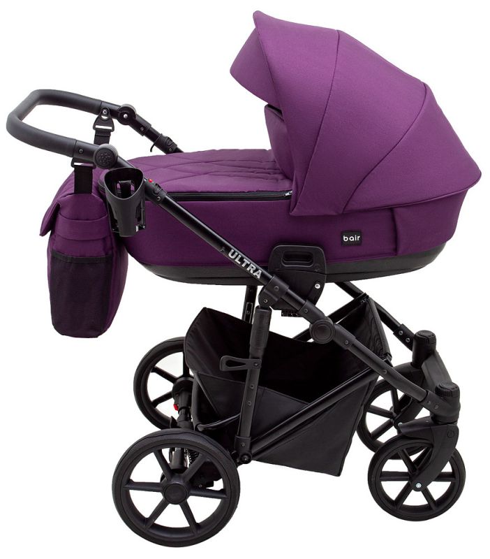 Коляска 2 в 1 Bair Ultra Soft U-817 фиолетовый