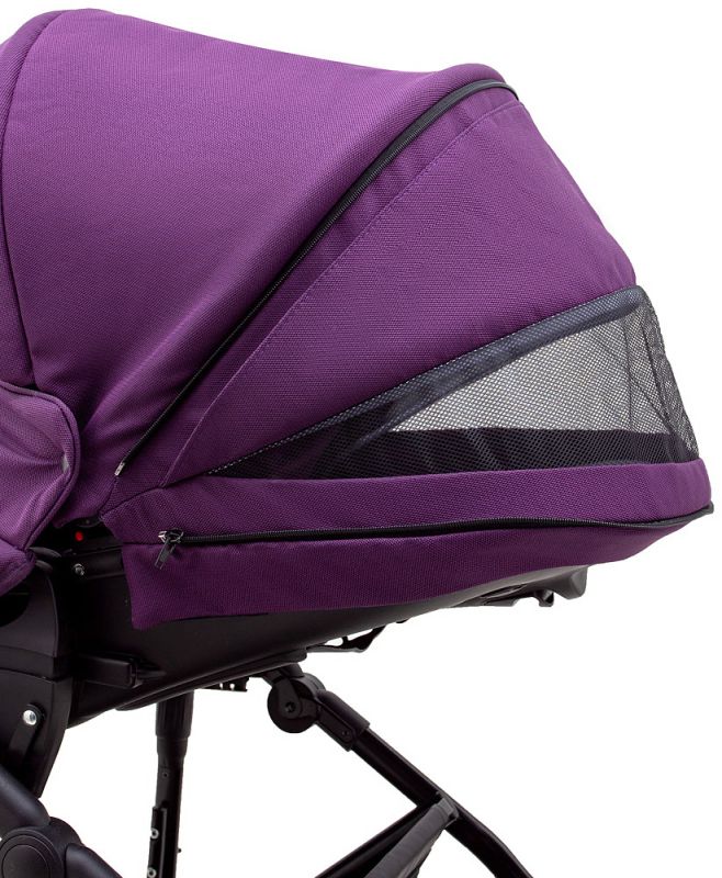 Коляска 2 в 1 Bair Ultra Soft U-817 фиолетовый