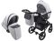 Коляска 2 в 1 Bair City Soft 10 серый / черный