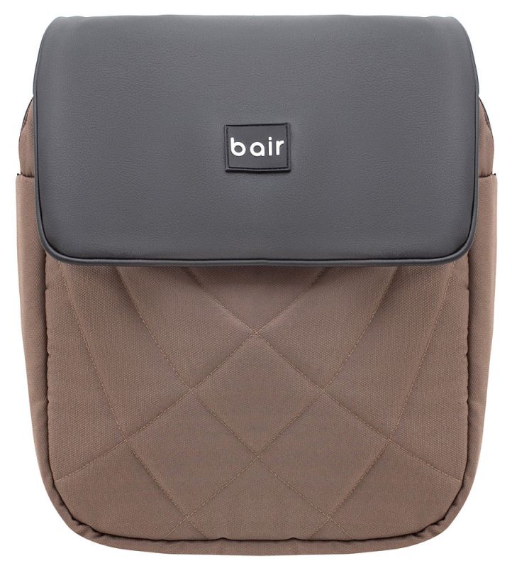 Коляска 2 в 1 Bair City Soft 273 капучино / черный