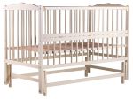 Ліжко Babyroom Веселка маятник, відкидний бік DVMO-2 бук слонова кістка