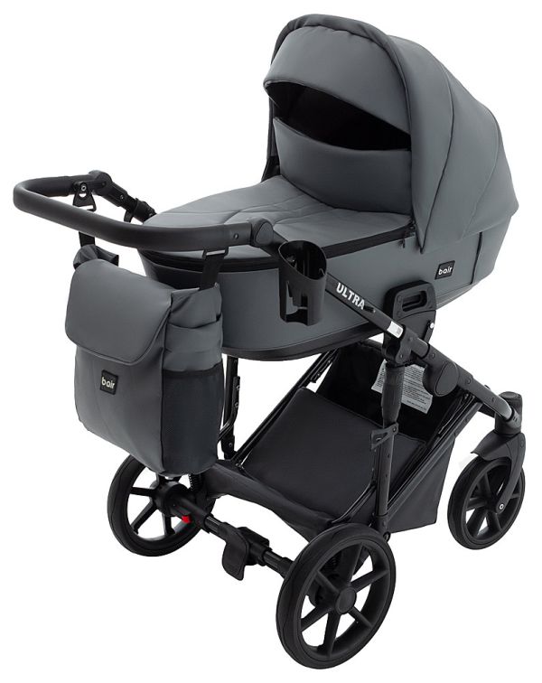 Коляска 2 в 1 Bair Ultra ECO U-47 графіт