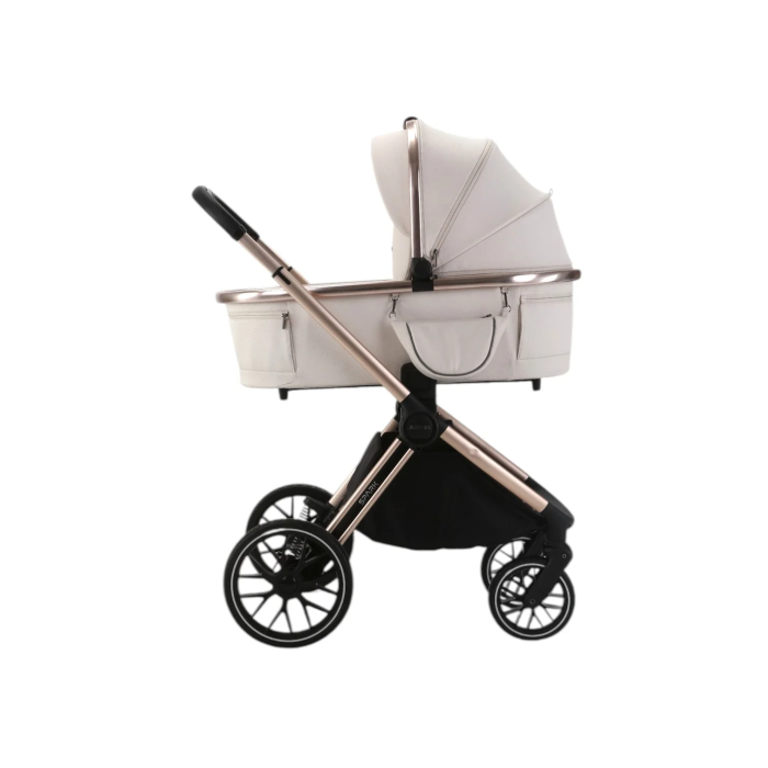Коляска 2 в 1 Adamex Spark 1 Champagne Vanilla