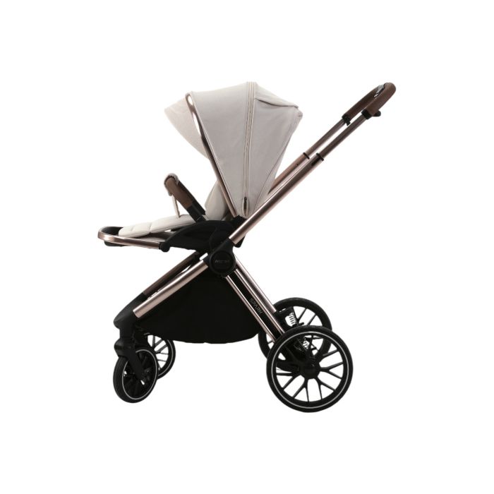 Коляска 2 в 1 Adamex Spark 1 Champagne Vanilla