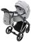 Коляска 2 в 1 Adamex Blanc Special Edidion PS-699