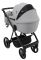 Коляска 2 в 1 Adamex Blanc Eco SA-3 светло-серый