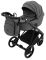 Коляска 2 в 1 Adamex Blanc Eco SA-4 темно-серый